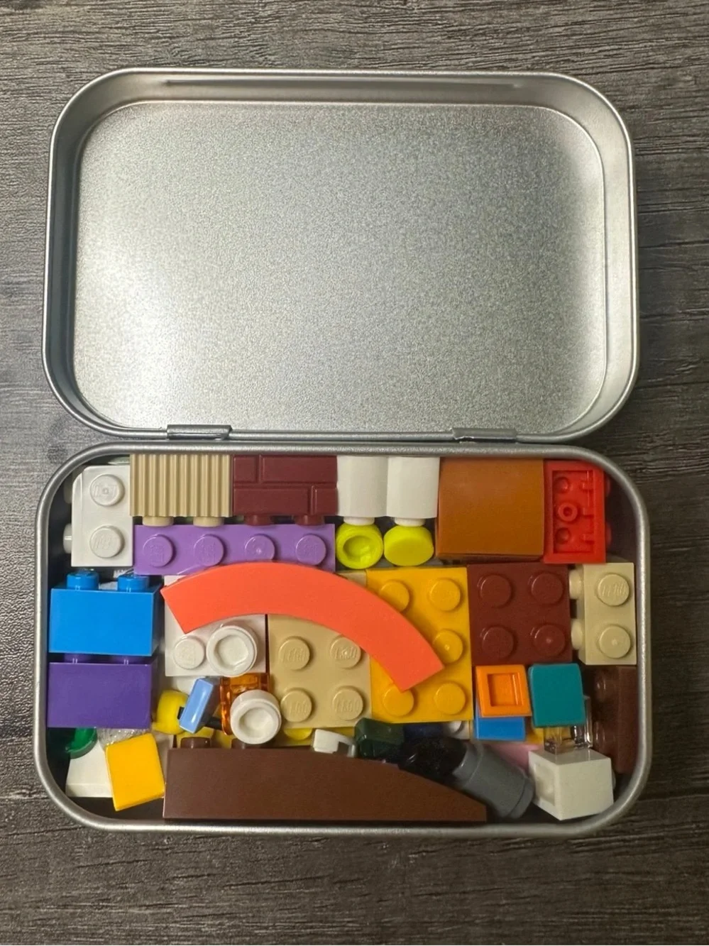 Travel Lego Brick Building Kit (Handmade)